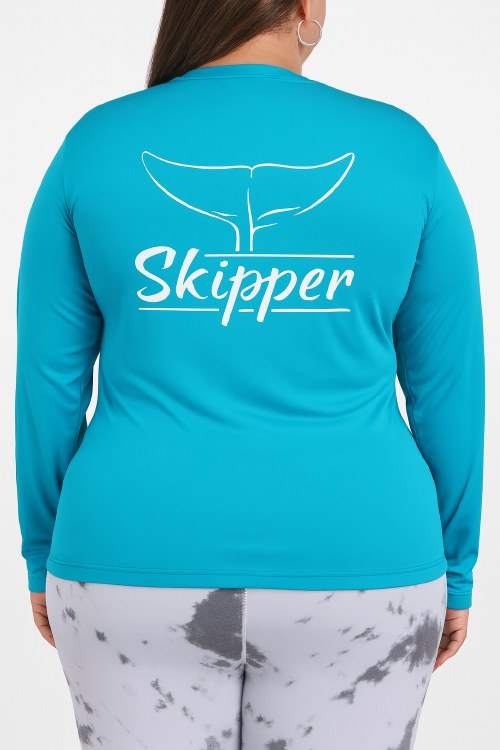 Skipper Rashguard Xs Aqua