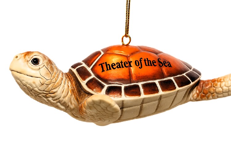 Green Resin Turtle