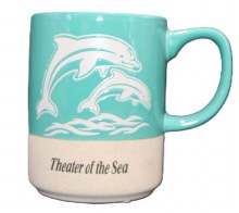 Dolphin Teal Mug