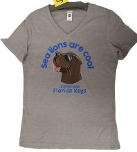 Cool Sea Lion V-tee S Steel