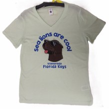 Cool Sea Lion V-tee S Cucum