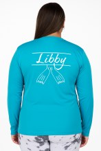 Libby Rashguard Xs Aqua