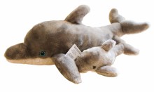 16.5" Mom & Baby Dolphin (12)