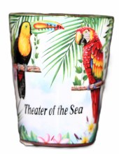 Parrots Shot Glass