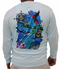 Fl Keys Map Blue L