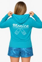 Monica Rashguards Xs Aqua