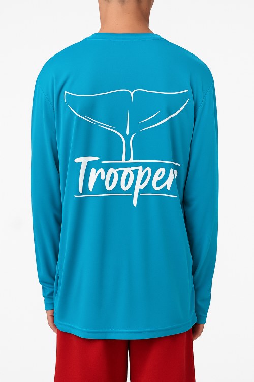 Trooper Child Rash Xs Aqua