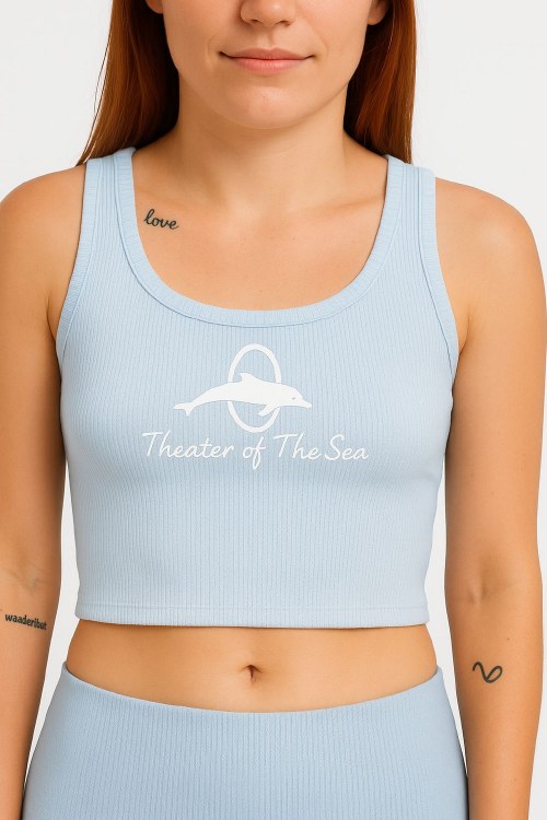 Sky Blue Hacci Tank M