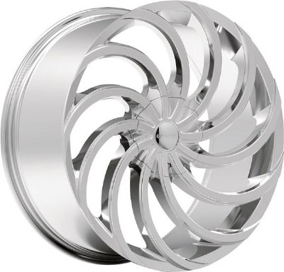 CAP CHROME 20 22X9.5 (CSVW21-B1P)