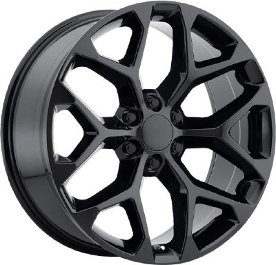 20X9.0 6-139.7 +24 78.1 FULL GLOSS BLACK (FITS 2019+)