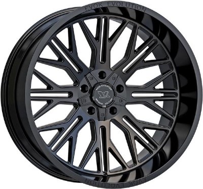 20X9.0 6-135 / 6-139.7 +0 106 GLOSS BLACK