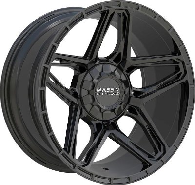 20X10 5-127 / 5-139.7 NEG18 87.1 FULL GLOSS BLACK