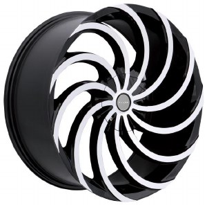 20X8.5 5-114.3 / 5-120 +38 74.1 BLACK W/MACH FACE