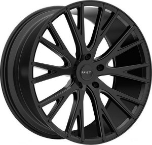 22X9.0 5-115 +15 74.1 FULL SATIN BLACK