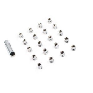 12 MM 1.25 OPEN END SPLINE LUGS - (20 LUGS +1 KEY)