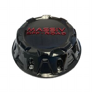 CAP GLOSS BLACK WITH RED EMBLEM OR1 OR2 OR3 OR4 (RD28-B1P35BTR3)