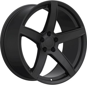 20X10.5 5-115 +25 71.6 FULL SATIN BLACK