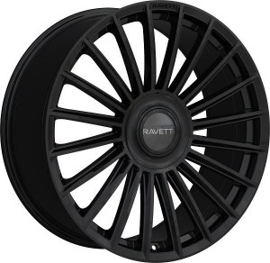 22X9.0 5-114.3 / 5-127 +40 74.1 FULL GLOSS BLACK FLOATING CAP