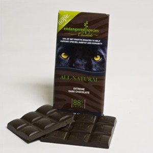 Endangered species chocolate Natural Dark chocolate with 88% cocoa (037014242478)
