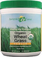 Amazing-org. Wheat grass Powder 8.5oz (829835011001)