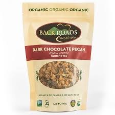 Back Roads Granola Gluten Free Dark Chocolate Pecan Granola 12 Oz Lori S Natural Foods Center