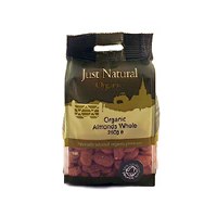 Just Natural Organic Org Almonds Whole 250g
