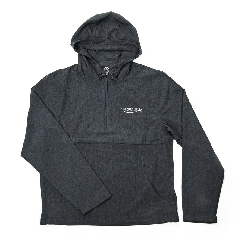 mens anorak pullover