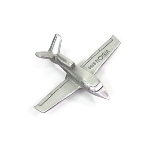 Pewter Jet Magnet Cirrus Store Tys