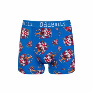 OddBalls - FA Wales Red 2020 - Mens Boxer Shorts