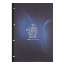 A4 DC CRESTED REFILL PAD BLUE