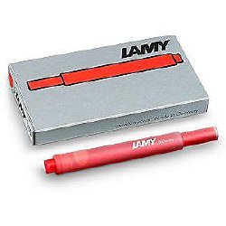 LAMY CARTRIDGES RED X 5