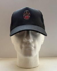 EMBROIDERED CREST BASEBALL CAP