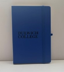 BLUE SOFT TOUCH NOTEBOOK