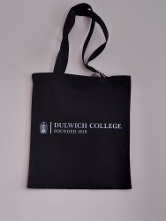 DULWICH COLLEGE BLACK TOTE BAG