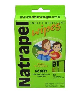 Natrapel Wipes 12 Count
