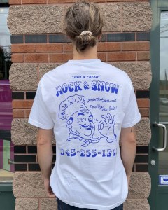 Rock and Snow Pizza Tee