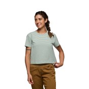 Black Diamond BD Stripe Crop Tee - Women's Black Diamond BD Stripe Crop Tee - Women's
