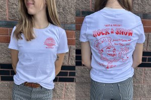 Rock and Snow Pizza Tee