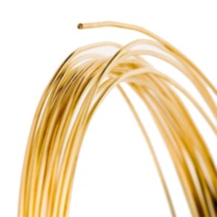 Craft Wire (10m x 1mm) - Gold