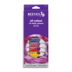 Reeves Oil Colour 12 x 10ml set