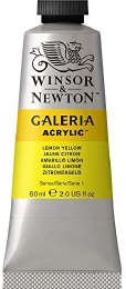 GALERIA ACRYLIC LEMON YELLOW