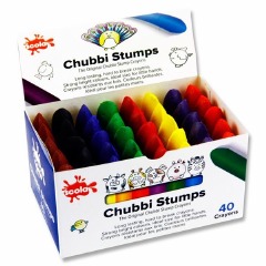 Crayons - Chubbi Stumps Box of 40