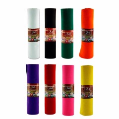 Felt Sheets Pack of 24 - Assorted Colours