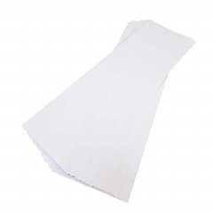 FLASH/WORK CARDS WHITE 12x4