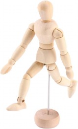 MANIKIN WOODEN MALE MINI