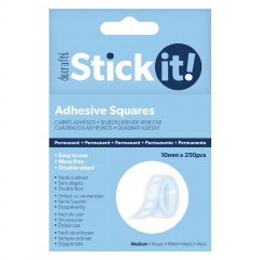 stick it! Squares Pack of 250 - Medium