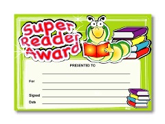 SUPER READER AWARD PK 20