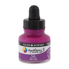 System 3 Acrylic Ink Purple 29.5 ml