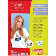 A4 T-shirt Transfer Paper - White