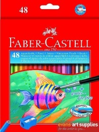 Watercolour Pencils Pack of 48